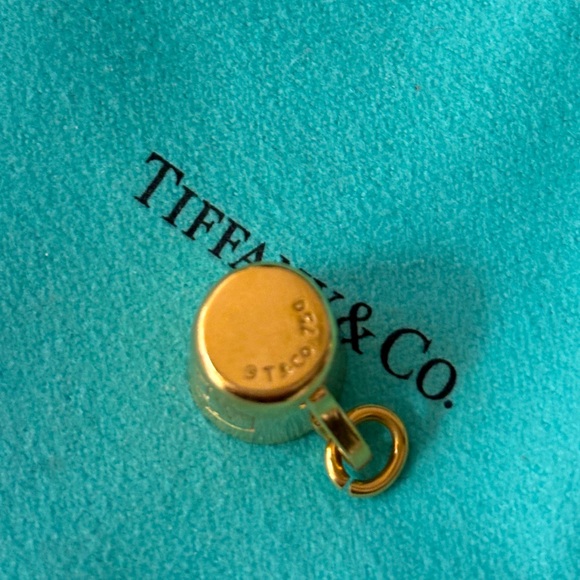 Tiffany & Co 18K Gold ABC Baby Cup Charm/Pendant RARE! - Picture 3 of 5